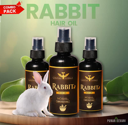 rabbit bloood  hair oil single pack  250 ml